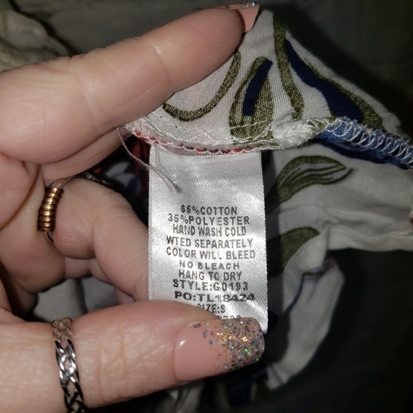 𝅺🧡UMGEE Floral Lace Eyelet Tank Top - Picture 5 of 6